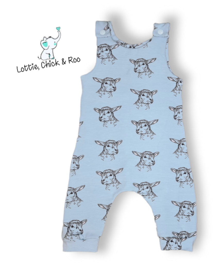 Lottie, Chick and Roo sells handmade childrens clothes made from organic cotton Jersey in bright fun prints.