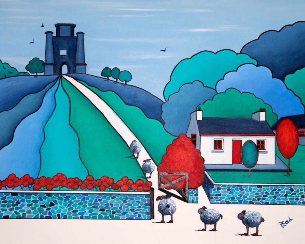 Artist living in Wales, painting in various mediums and styles - funky to traditional.